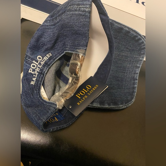 COPY - Polo Ralph Lauren M OL classics blue denim cap size OS new with tags 🏷️. - Picture 4 of 6